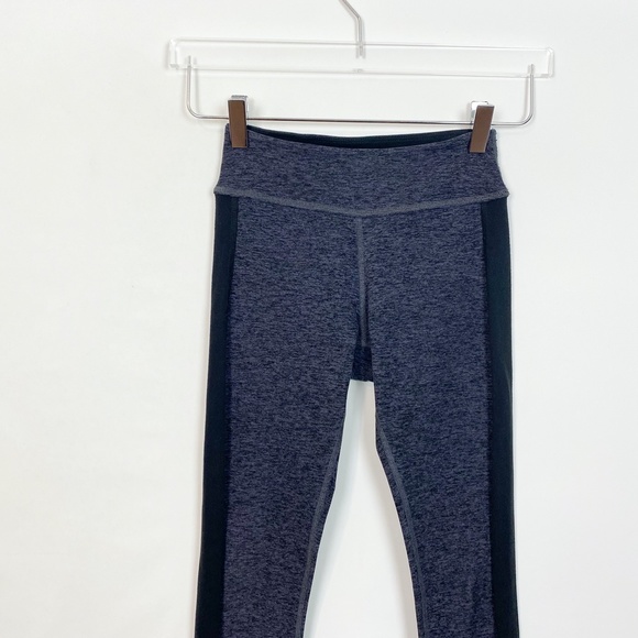 Beyond Yoga Gray Space Dye Leggings Side Panel XS - Picture 3 of 7